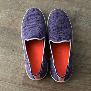 Rothy’s amethyst terry sneaker